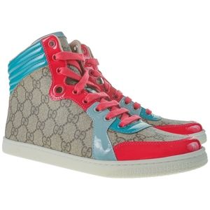 Gucci Tessuto GG Supreme High-Top Women Canvas